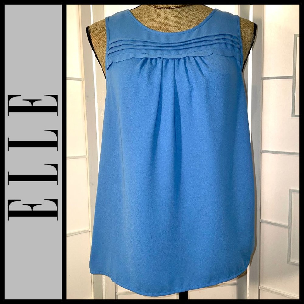 Elle Periwinkle Blue Sleeveless Top